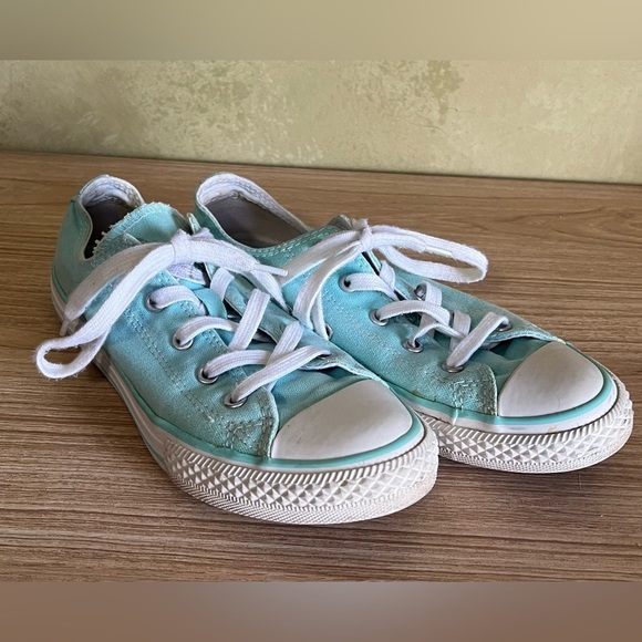 Converse Other - Converse Chuck Taylor Teal Juniors